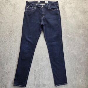 AG Adriano Goldschmied Jeans Womens 31 Blue B Type 02 Cigarette Slim Denim